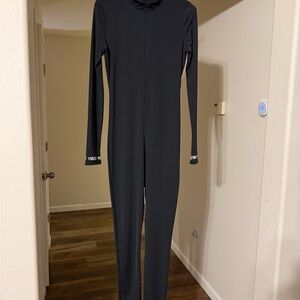 Fashion Nova Black Long Sleeve Jumpsuit